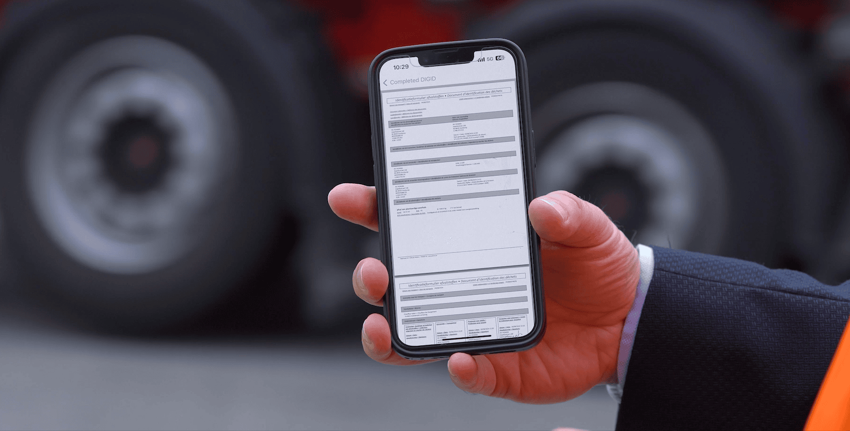 Digital identification form